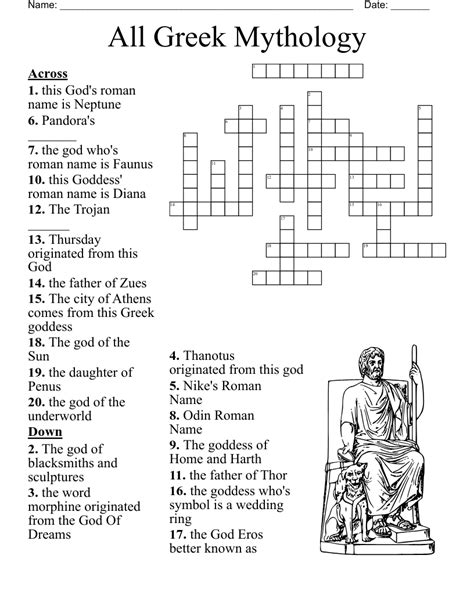 greek god crossword|greek god crossword puzzle.